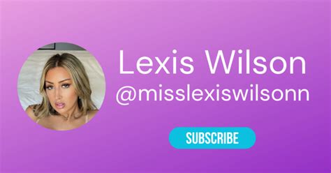 lexis wilson onlyfans|Free Miss lexis wilson Porn